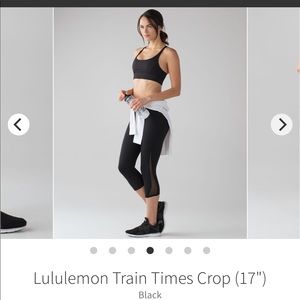 Lululemon Train Times Crop 17’’